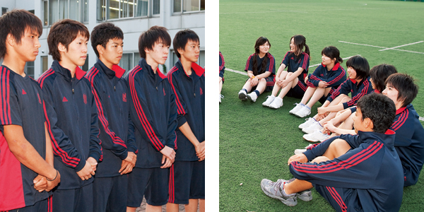 学校・生徒・保護者が三位一体となって、新しい体操服を決定する意味。